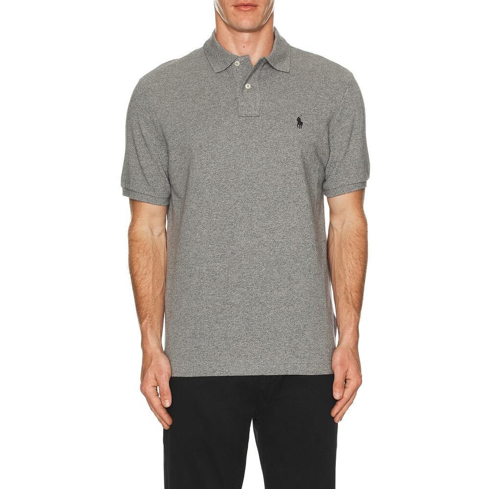 Polo Ralph Lauren Short Sleeve Mesh Polo Canterbury Heather Size XL